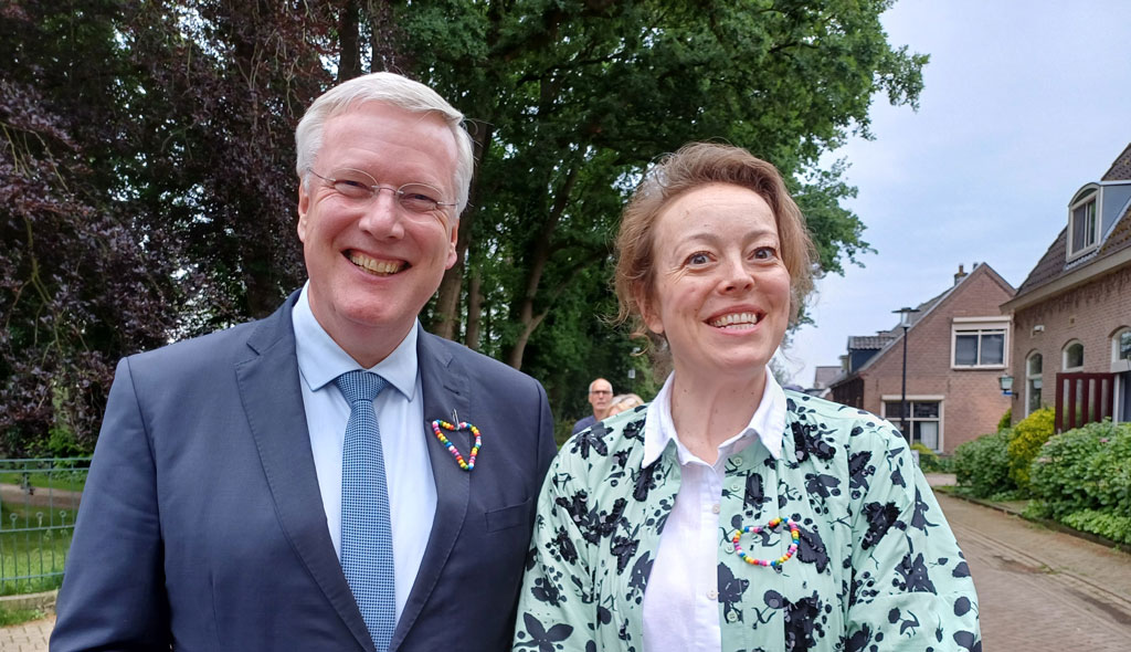Kernenbezoek Boskamp en bezoek van CVK Andries Heidema